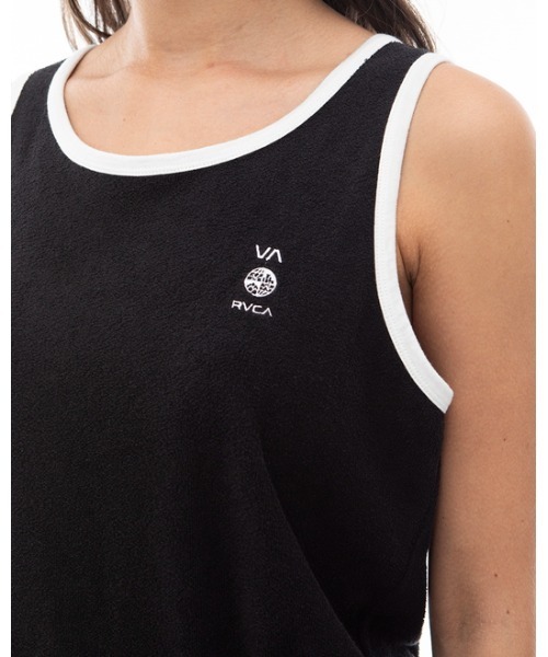 RVCA(ルーカ)の「RVCA レディース 【ALL TIME COLLECTION】 ALLTIME TERRY DRESS ワンピース 【2024年夏モデル】/ルーカドローコード付きワンピース(ワンピース・レディース・オフホワイト/ブラック/ネイビー・MEDIUM/SMALL)」の8枚目の写真