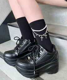 Hauls（ハウルズ）の「パールクロスそっくす（ソックス/靴下・レディース）」