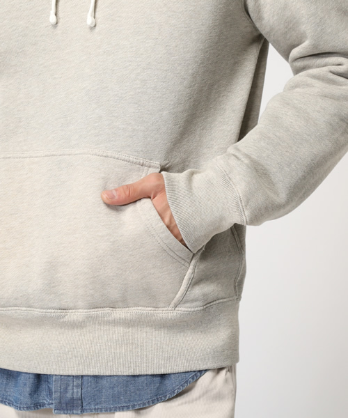 POLO RALPH LAUREN（ポロ ラルフ ローレン）の「Polo コットンブレンド スウェットシャツ（パーカー・メンズ・グレー/レッド・MEDIUM/LARGE/SMALL/X-SMALL/X-LARGE）」の7枚目の写真