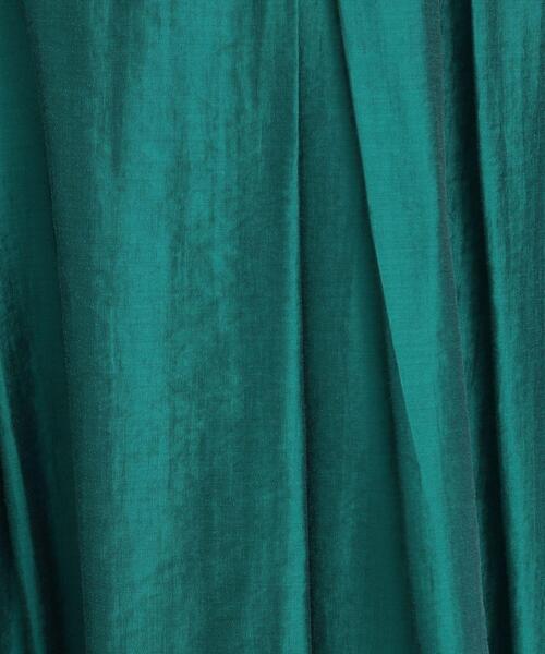 index（インデックス）の「◆シャンブレータックフレアスカート【洗濯機洗い可】（スカート・レディース・チャコールグレー/ダークグリーン/パープル・40/38/36/34/42）」の18枚目の写真