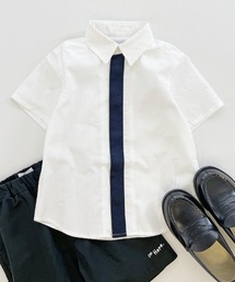 ネクタイ風 長袖シャツ KNIT TIE SHIRT（シャツ/ブラウス）｜ARCH