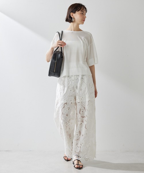 【美品】Whim Gazette ハンドカットレースパンツ Whim Gazette（ウィムガゼット）の「ハンドカットレースパンツ
