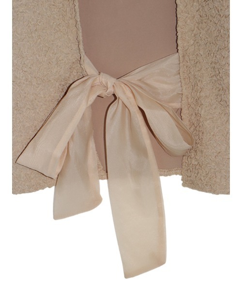ACYM - ACYM Emboss ribbon ブラウス ACYM（アシーム）の「Emboss ribbon ブラウス（シャツ/ブラウス