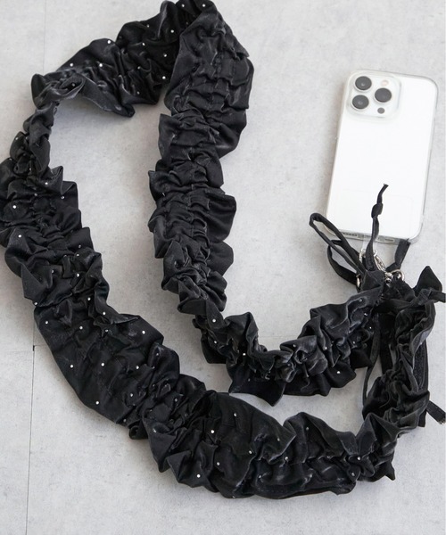 notch.(ノッチ)の「イルミーゼストラップ(スマホグッズ・レディース・ブラック/グレー・ONESIZE)」の2枚目の写真