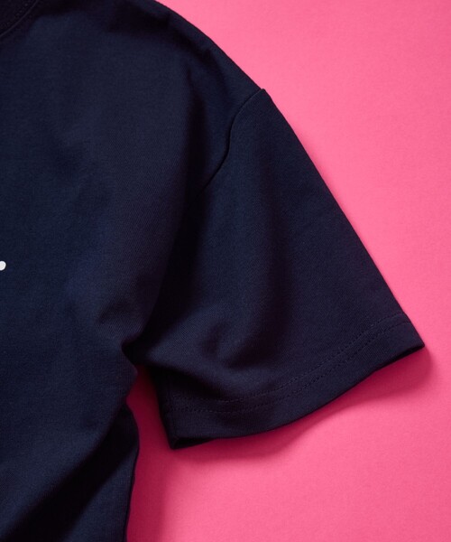 FREAK'S STORE(フリークスストア)の「限定展開 キッズ ロゴプリント クルーネック Tシャツ / KIDS honeymilk(Tシャツ/カットソー・キッズ・ホワイト/チャコールグレー/ネイビー/グレー・140/150/120/130)」の10枚目の写真