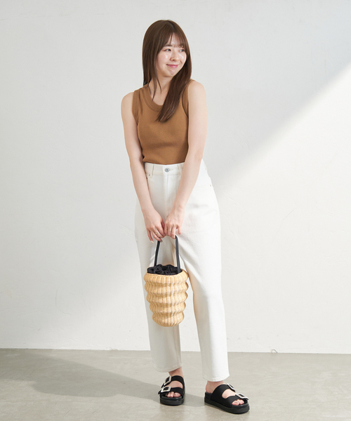 LE TALON(ルタロン)の「odds / オッズ BAUM WIKKER バッグ(かごバッグ・レディース・ベージュ・FREE)」の7枚目の写真