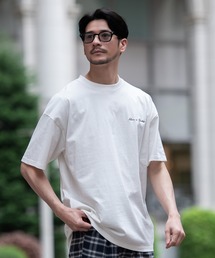 『CavariA/キャバリア』バックプリントイラストガール半袖Tシャツ