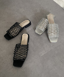 Thevon | 編み込みミュール(サンダル)