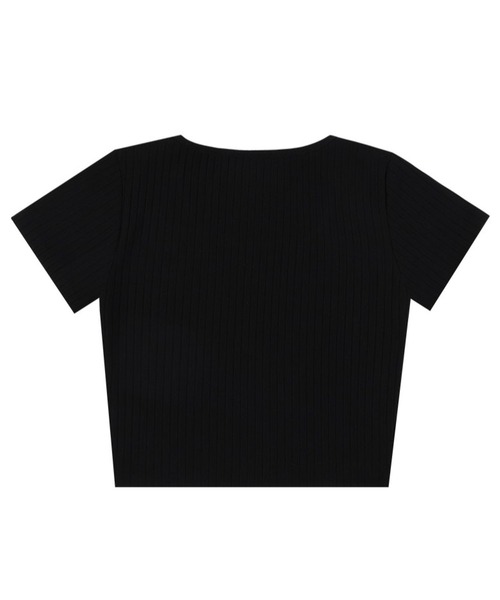 FANCY CLUB（ファンシークラブ）の「NASTY FANCY CLUB／TYPO UネックT（Tシャツ/カットソー・レディース・ブラック/アイボリー/グレー・FREE）」の18枚目の写真