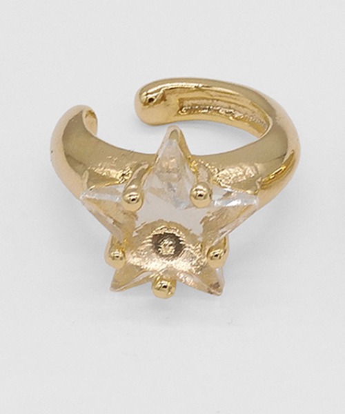 gargle（ガーグル）の「gargle ガーグル：宇宙シリーズ　一番星　イヤーカフ（イヤーカフ・レディース・ゴールド/ブルー・FREE）」の11枚目の写真