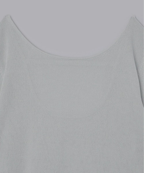 Olu.（オルドット）の「シアーバックオープンラメカットソー（Tシャツ/カットソー・レディース・ブラック/ピンク/ブルー・FREE）」の22枚目の写真