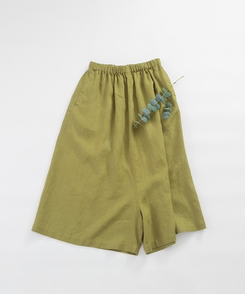 【★新品★】nop de nod ノップ ドゥ ノッド／リネンコットンパンツ nop de nod（ノップドゥノッド）の「Pomme リネンコットンパンツ