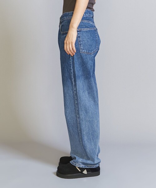 BEAUTY&YOUTH UNITED ARROWS(ビューティーアンドユースユナイテッドアローズ)の「グラデーションストレートデニムパンツ(デニムパンツ・レディース・ネイビー・S/M)」の6枚目の写真