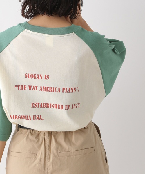 LEPSIM（レプシィム）の「【DISCUS／ディスカス】ラグランT　130151（Tシャツ/カットソー・レディース・ブラック/ライトブルー/ライトグリーン/ライトパープル・FREE）」の17枚目の写真