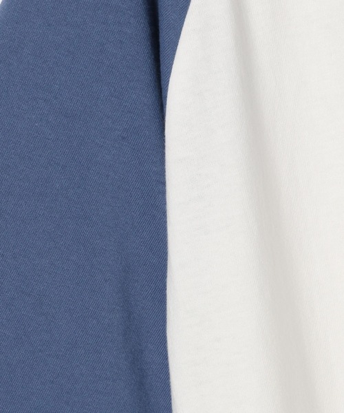 LEPSIM（レプシィム）の「【DISCUS／ディスカス】ラグランT　130151（Tシャツ/カットソー・レディース・ブラック/ライトブルー/ライトグリーン/ライトパープル・FREE）」の7枚目の写真