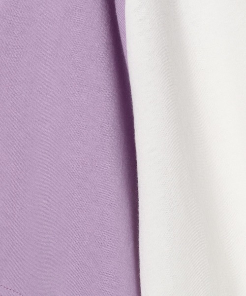 LEPSIM（レプシィム）の「【DISCUS／ディスカス】ラグランT　130151（Tシャツ/カットソー・レディース・ブラック/ライトブルー/ライトグリーン/ライトパープル・FREE）」の9枚目の写真