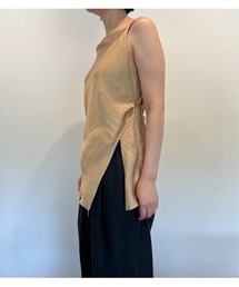 CLANE クラネ　DRAPE SATIN CAMISOLE TOPS サイズ1 CLANE - ドレープサテンキャミソール - DRAPE SATIN CAMISOLE