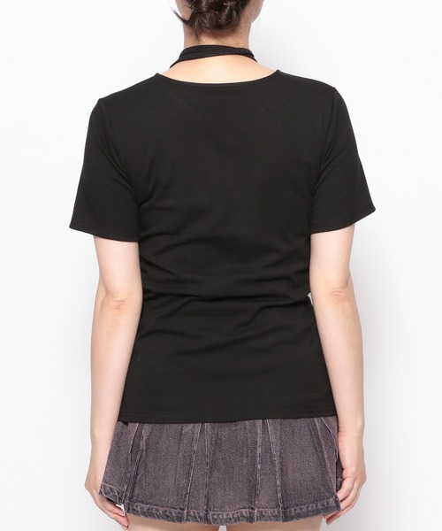 3.3 Field Trip （3.3フィールドトリップ）の「3.3 Field Trip／マフラーツキボタンカーデ（Tシャツ/カットソー・レディース・ブラック/アイボリー/カーキ・FREE）」の19枚目の写真