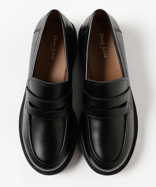 Demi-Luxe BEAMS(デミルクス ビームス)の「ボリュームソール ローファー(ローファー・レディース・ブラック・36/37/38)」の7枚目の写真