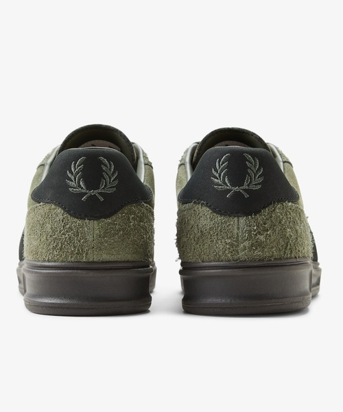 FRED PERRY（フレッドペリー）の「B4 Suede（スニーカー・メンズ・モスグリーン/ブラック・27cm/28cm/26cm）」の7枚目の写真