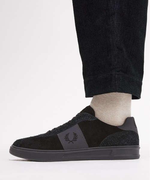 FRED PERRY（フレッドペリー）の「B4 Suede（スニーカー・メンズ・モスグリーン/ブラック・27cm/28cm/26cm）」の13枚目の写真