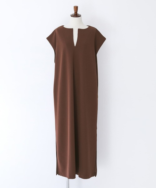 n'OrLABEL(ノアールレーベル)の「『キーネックジャンパースカート』(ジャンパースカート・レディース・ブラック/ブルーグリーン/ブラウン・1/2)」の20枚目の写真