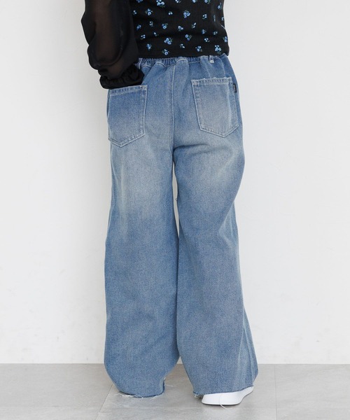 10C REPIPI（ジューシーレピピ）の「【10C REPIPI】KneeZipデニムパンツ（デニムパンツ・キッズ・ブルー/ブラック・120cm/130cm/110cm）」の7枚目の写真