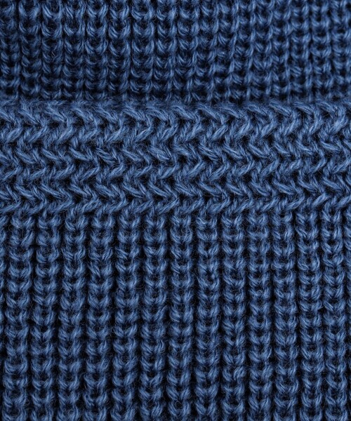 NOLLEY’S（ノーリーズ）の「RICH LUX ニットキャップ（ニットキャップ/ビーニー・メンズ・ベージュ/ダークネイビー/ライトグレー/ブラック/グレイッシュブルー・FREE）」の12枚目の写真