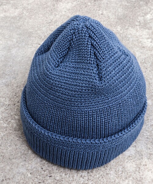 NOLLEY’S（ノーリーズ）の「RICH LUX ニットキャップ（ニットキャップ/ビーニー・メンズ・ベージュ/ダークネイビー/ライトグレー/ブラック/グレイッシュブルー・FREE）」の19枚目の写真