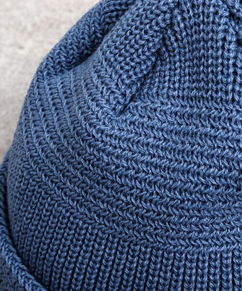 NOLLEY’S（ノーリーズ）の「RICH LUX ニットキャップ（ニットキャップ/ビーニー・メンズ・ベージュ/ダークネイビー/ライトグレー/ブラック/グレイッシュブルー・FREE）」の20枚目の写真