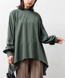 袖ボリュームオーバーサイズロンT