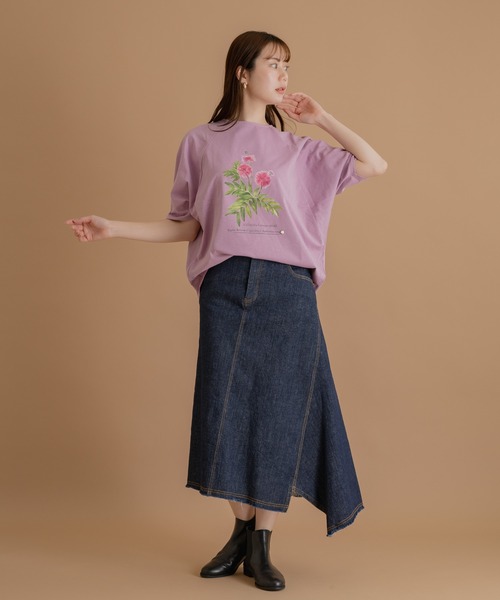 KATHARINE ROSS（キャサリンロス）の「【KATHARINE ROSS】hem unbalanced SK（デニムスカート・レディース・ブルー/ネイビー・MEDIUM）」の6枚目の写真