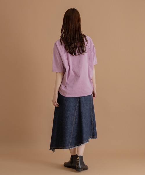 KATHARINE ROSS（キャサリンロス）の「【KATHARINE ROSS】hem unbalanced SK（デニムスカート・レディース・ブルー/ネイビー・MEDIUM）」の8枚目の写真