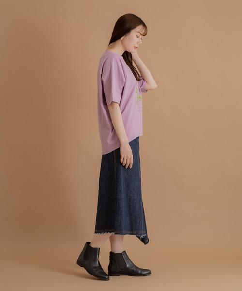 KATHARINE ROSS（キャサリンロス）の「【KATHARINE ROSS】hem unbalanced SK（デニムスカート・レディース・ブルー/ネイビー・MEDIUM）」の9枚目の写真