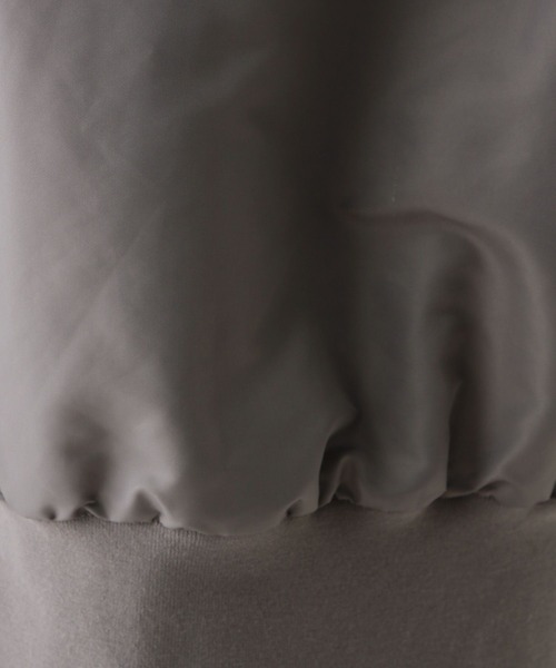 RAGEBLUE（レイジブルー）の「＜AIRTHERMAL/高機能中綿＞MA-1フライトジャケット（MA-1・レディース・オリーブ/グレー・FREE）」の18枚目の写真