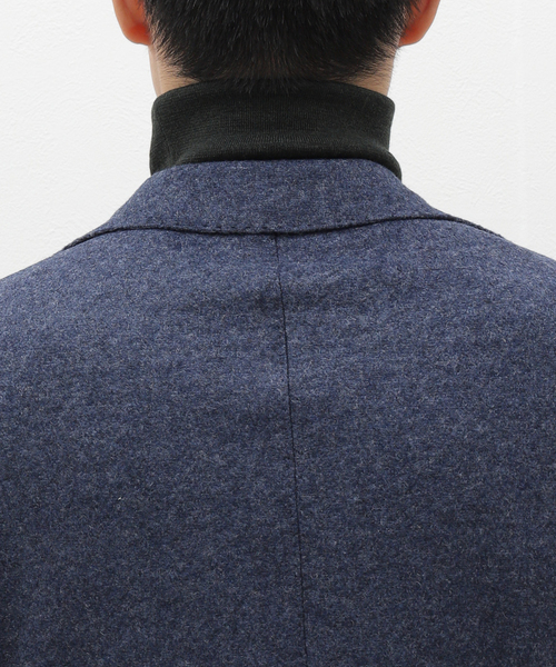 EDIFICE(エディフィス)の「BRERAS(ブレラス) Jersey Solid JKT A4NAPOLITJR04(テーラードジャケット・メンズ・ネイビー・50/48/46/44)」の7枚目の写真