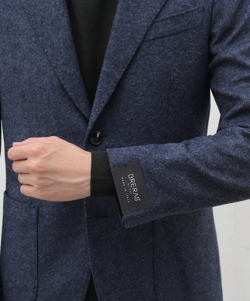 EDIFICE(エディフィス)の「BRERAS(ブレラス) Jersey Solid JKT A4NAPOLITJR04(テーラードジャケット・メンズ・ネイビー・50/48/46/44)」の9枚目の写真