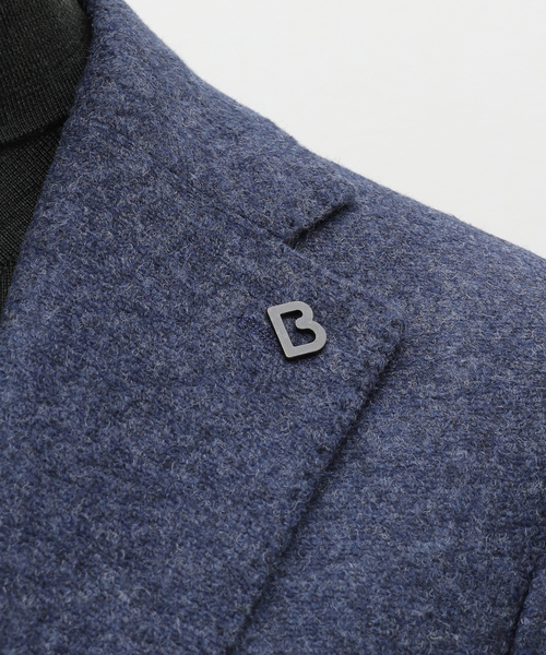 EDIFICE(エディフィス)の「BRERAS(ブレラス) Jersey Solid JKT A4NAPOLITJR04(テーラードジャケット・メンズ・ネイビー・50/48/46/44)」の11枚目の写真