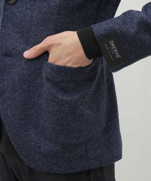 EDIFICE(エディフィス)の「BRERAS(ブレラス) Jersey Solid JKT A4NAPOLITJR04(テーラードジャケット・メンズ・ネイビー・50/48/46/44)」の14枚目の写真