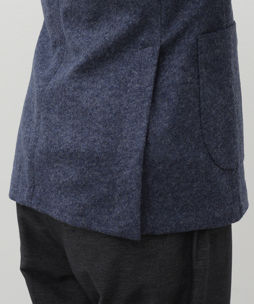 EDIFICE(エディフィス)の「BRERAS(ブレラス) Jersey Solid JKT A4NAPOLITJR04(テーラードジャケット・メンズ・ネイビー・50/48/46/44)」の16枚目の写真