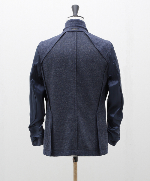 EDIFICE(エディフィス)の「BRERAS(ブレラス) Jersey Solid JKT A4NAPOLITJR04(テーラードジャケット・メンズ・ネイビー・50/48/46/44)」の18枚目の写真