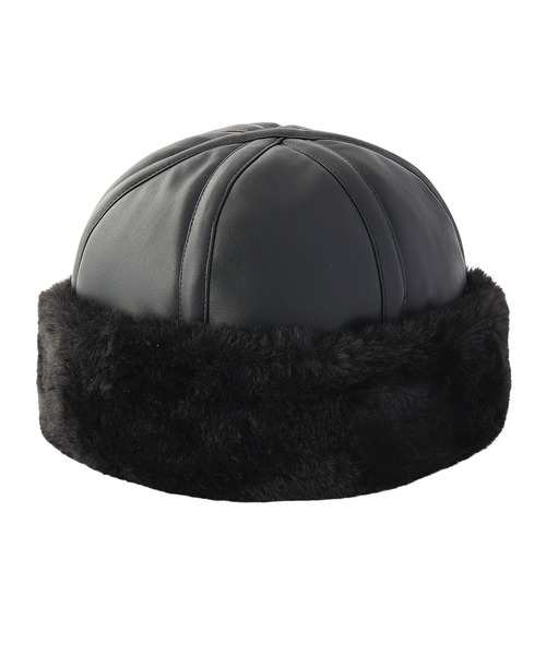 X-girl(エックスガール)の「FAUX FUR BRIM HAT(ハット・レディース・ブラック/ホワイト・ONE SIZE)」の21枚目の写真