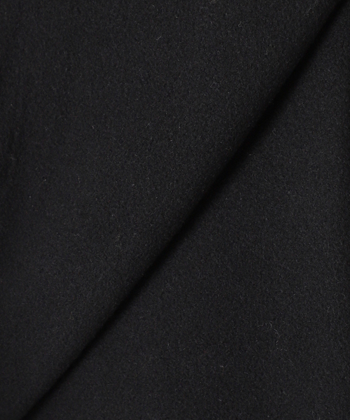 JOURNAL STANDARD（ジャーナルスタンダード）の「S140 ウールモッサ オーバーマックコート（ステンカラーコート・メンズ・ブラック/ネイビー/グレー/ブラック系その他・SMALL/MEDIUM/LARGE）」の19枚目の写真