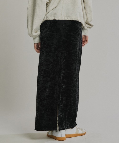 専用/引越し値下げ！バラ売り不可マークアンドロナ 中綿ボアベスト スカート ベロアナロースカート（スカート）｜PUBLIC TOKYO（パブリック