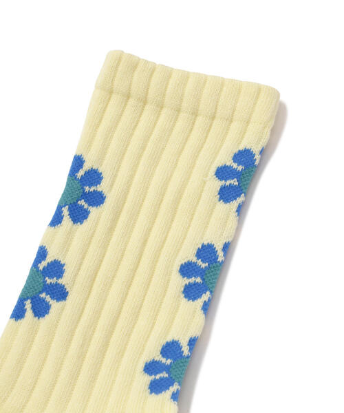 ROSTER SOX（ロスターソックス）の「ROSTER SOX/ロスターソックス  PEACE SOCKS メンズ レディース（ソックス/靴下・メンズ・グレー/イエロー/ホワイト・1/2）」の3枚目の写真