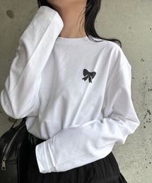 『低身長用サイズあり』 ワンポイントロンT/長袖Tシャツ