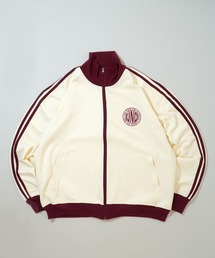 Anytime Songs（エニータイムソングス）の「embroidery side line track jacket/胸刺繍 サイドライン トラックジャケット（ジャージ）」