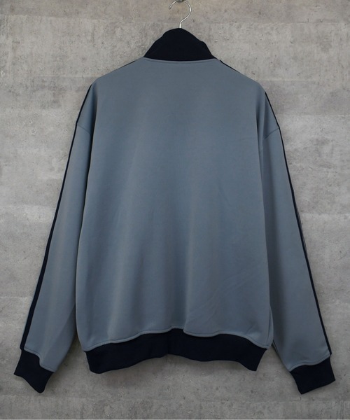 embroidery side line track jacket/胸刺繍 サイドライン トラックジャケット（ジャージ）｜Anytime Songs（エニータイムソングス）