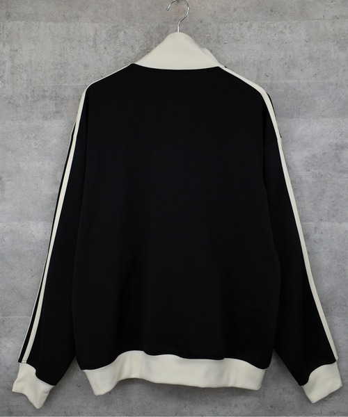 embroidery side line track jacket/胸刺繍 サイドライン トラックジャケット（ジャージ）｜Anytime Songs（エニータイムソングス）