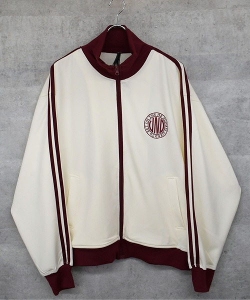 embroidery side line track jacket/胸刺繍 サイドライン トラック